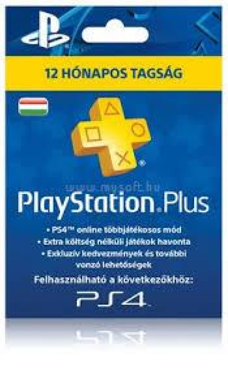 Sony Playstation Plus Kartya 12 Honap Ps719808046av Land A Minosegi Szorakoztatas Specialistaja