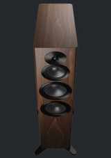 Dynaudio Focus 50 XD Walnut Wood aktív álló hangsugárzó #3