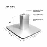 Dynaudio Xeo2/Xeo10 Silver asztali állvány  #5