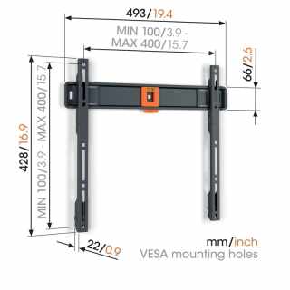 Vogel's TVM1403 fix falitartó 32