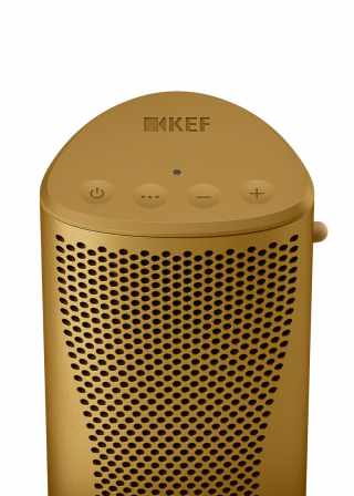 KEF MUO Bluetooth hangszóró, borostyán #3