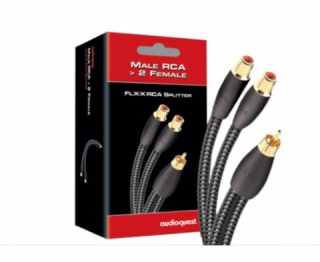 Audioquest 1 RCA DUGÓ - 2  RCA ALJ - Hard RCA splitter