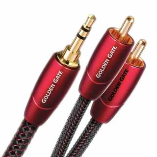 Audioquest 1.0M GOLDEN GATE 3.5M-RCA jack-RCA kábel