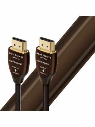 Audioquest Root Beer 18G aktív optikai HDMI kábel, 10m