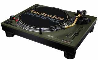 Technics SL-1200M7 zöld 50th anniversary limited edition DJ lemezjátszó SL-1200M7LEG