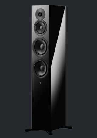 Dynaudio Focus 50 XD Black High Gloss aktív álló hangsugárzó