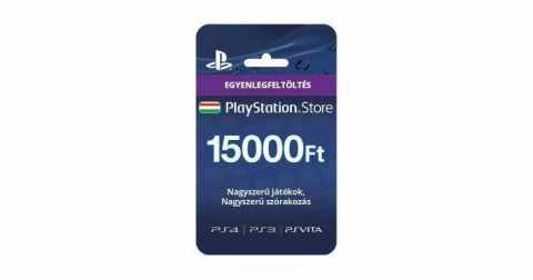 Sony PlayStation Store 15000 Ft-os Feltöltőkártya (PS719462392)
