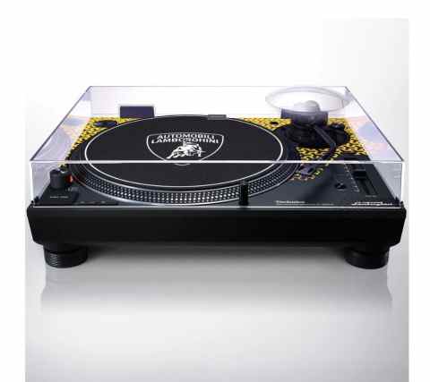 Technics SL-1200M7PEY Lamborghini Edition, sárga