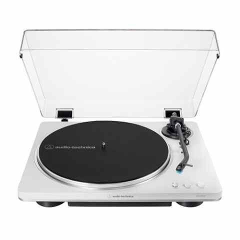 Audio-Technica AT-LP70XBTBS Bluetooth® lemezjátszó, fehér/ezüst