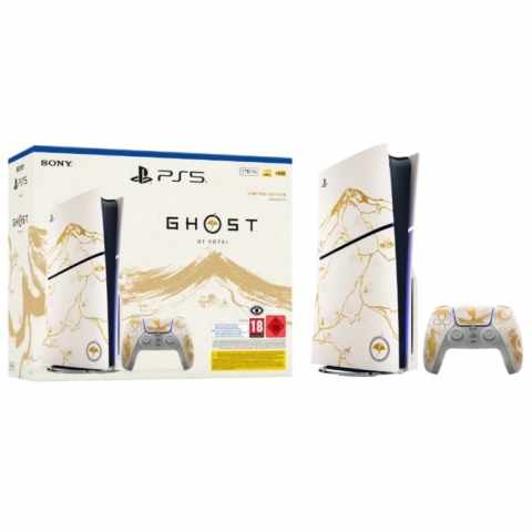 Sony PlayStation 5 (PS5) Slim Ghost of Yotei Gold Limited Edition Játékkonzol