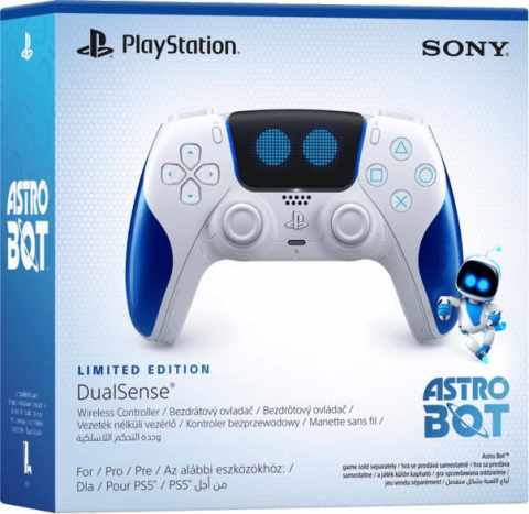 Sony PlayStation 5 DualSense Astro Bot Limited Edition Gamepad, kontroller