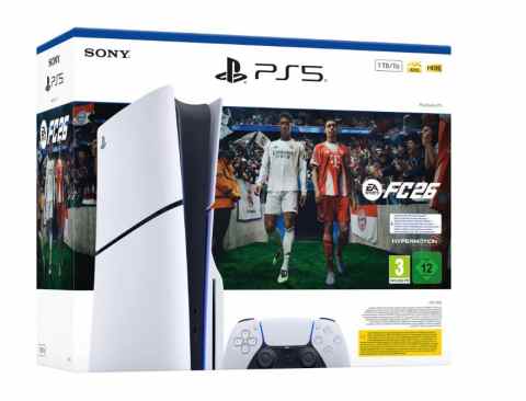 Sony PlayStation 5 (PS5) Slim + FC 26 Játékkonzol (PS711000049865)