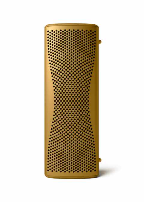 KEF MUO Bluetooth hangszóró, borostyán